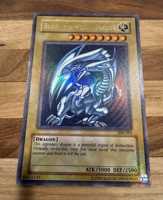 Yu-Gi-Oh! Blue-Eyes White Dragon Starter Deck Kaiba SDK-001 - Holo Bleed Error
