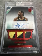 Topps Three Triple Relic Autographs Bronze /25 Aaron Nesmith Indiana Pacers