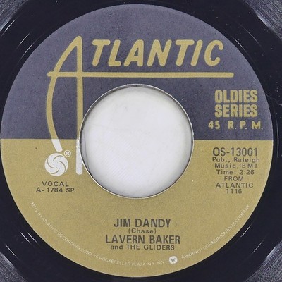 LAVERN BAKER See See Rider / Jim Dandy ATLANTIC OS 13001 VG+ 45 Rhythm & Blues