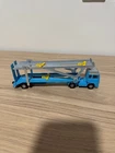Corgi Juniors Volvo Globetrotter Car Transporter Vintage Diecast - Blue