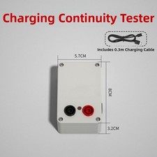 9V Continuity Tester with Buzzer and LED Indicator for Wire Cable PCB Testing