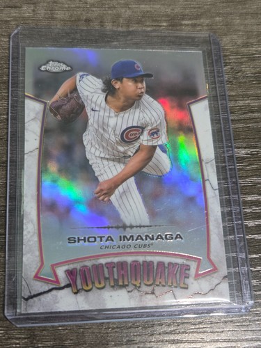 2025 TOPPS CHROME #YQ-47 - SHOTA IMANAGA - YOUTHQUAKE REFRACTOR