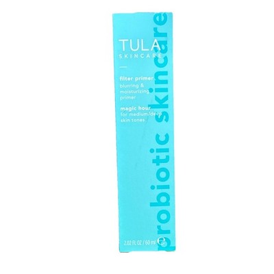 Tula Skincare Filter Primer Magic Hour Medium Deep 2 oz New Hard to Find
