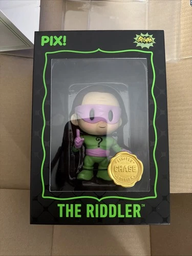 Thrilljoy Pix! Batman 66 TV Series the Riddler Chase Villain Figure Collectible