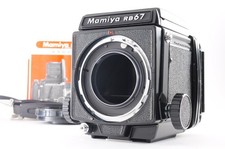 New Bellows Almost MINT Mamiya RB67 Pro Medium Format Body 120 Film Back Japan