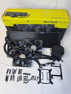 CORSAIR Nautilus 360 RS   Schwarz   360mm AiO   nur Intel   getestet   OVP