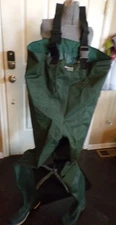 Gander Mountain Guide Series 2-Ply Green Chest Wader w/Felt Soles #17003 Size 10