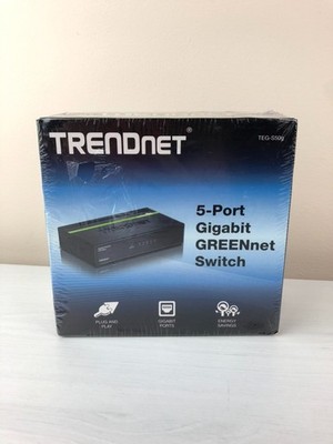 TRENDnet 5-Port Gigabit GREENnet Switch - TEG-S50g - Brand New