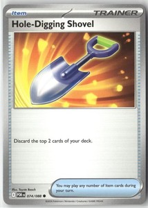 Hole-Digging Shovel 074/088 Perfect Order Common