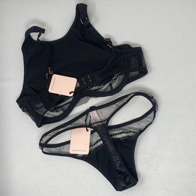 Agent Provocateur Eaden Black Set 3/2 NWT