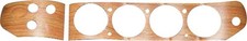 1972-73 Barracuda Cuda Challenger Rallye Dash Woodgrain Instrument Bezel