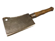 Large Antique EC. Simmons Keen Kutter Meat Cleaver 7" Long Blade