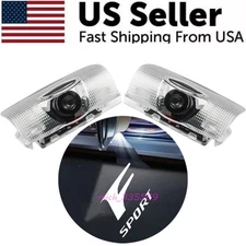 4Pcs LED HD Door Puddle Courtesy Ghost Shadow Lights For Lexus ES GS GX HS IS