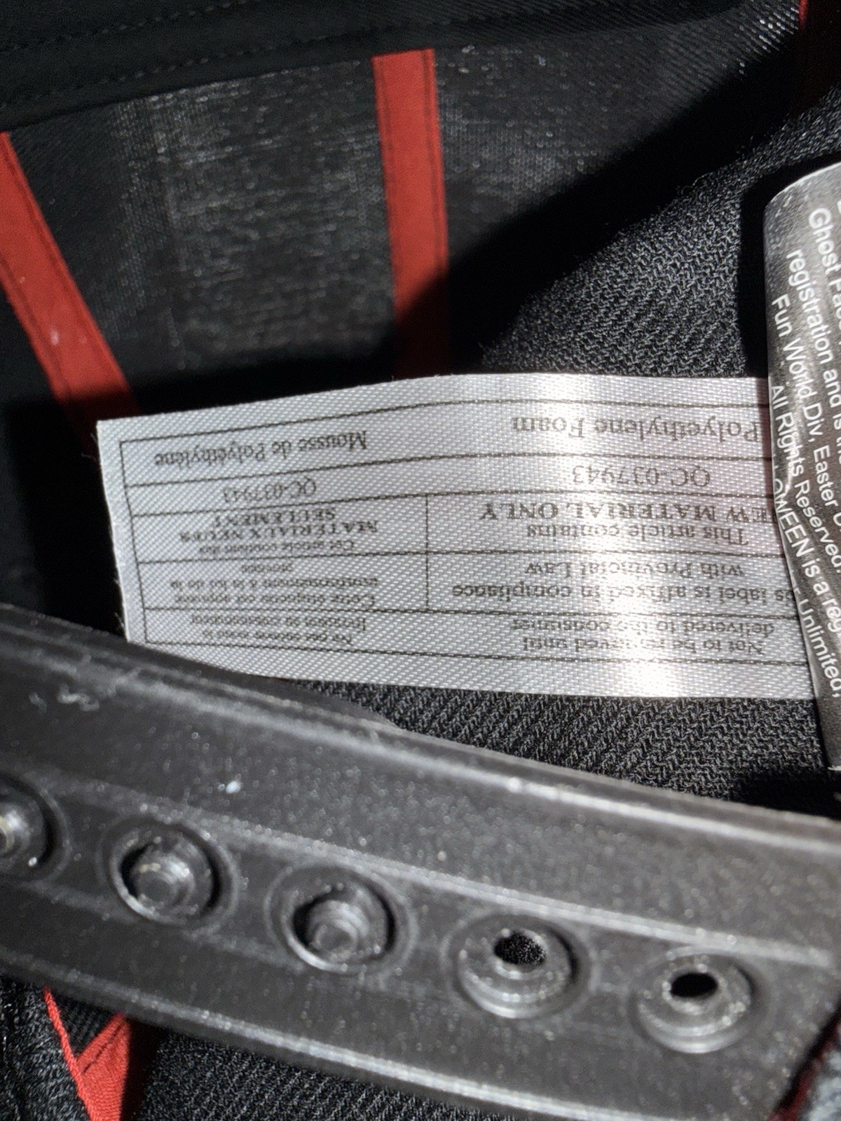 Scream Ghostface Snapback Hat Cap Black Original … - image 6