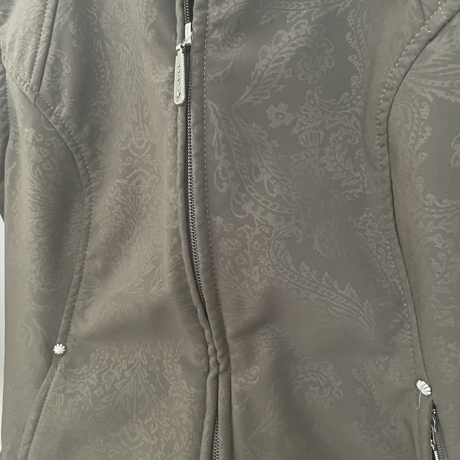 ARIAT Women’s Brown Softshell Jacket Small Wester… - image 5