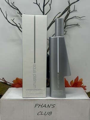 Masaki Matsushima Aqua Platinum  2.7oz EDT Woody Spicy Perfume for Men