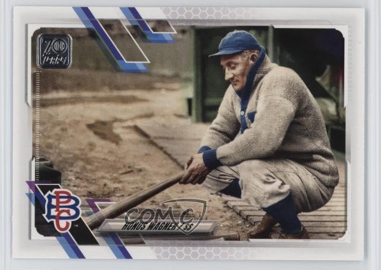 2021 Topps Legend Variation SP Legend Variation Honus Wagner #502 HOF 0vf5