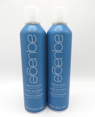 AQUAGE FINISHING SPRAY ULTRA FIRM HOLD 10 OZ (Lot of 2)