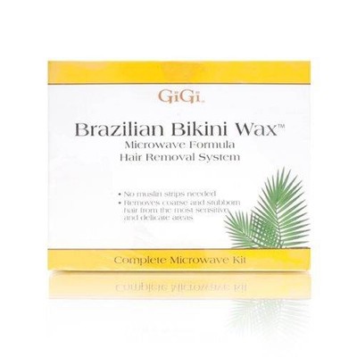 GiGi Brazilian Wax Microwave Formula Hair Removal System Complete Microwave Kit