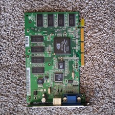 NVIDIA GeForce2MX AGP 64MB VGA Graphic Card s-video Untested From Working System
