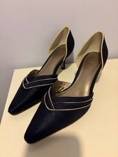 Beautiful Jacques Vert Dark Blue Formal Shoes Size 7
