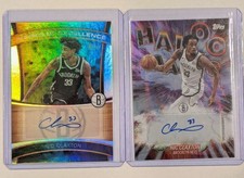 Nic Claxton 2025-26 Topps Basketball Havoc Marks Auto & Marks Of Excellence Auto