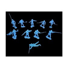 Classic Toy Soldiers 1/32 Scale Civil War Union Infantry Figures Small, blue
