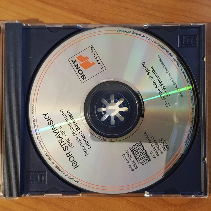 LEONARD BERNSTEIN Stravinsky Le Sacre Du Printemps ROYAL NM/EX(CD) - Bild 3 von 4