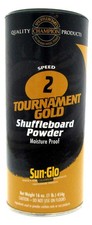 2 Speed Shuffleboard Powder Wax - 1 Pack Sunglo Powder Wax