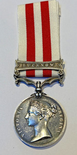 Indian Mutiny Medal Lucknow Clasp Connor 81st Regiment Lincoln Volunteers