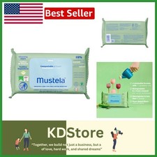 Plant-Based Baby Cleansing Wipes - Fragrance Free, 60 Count - Eco-Conscious Care