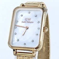 Orologio da polso Daniel Wellington Quadro Lumine Quartz Crystal Index Shell ...
