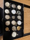 Grandpa’s Antique And Vintage Pocket Watch Collection Elgin Yabsley Waltham — photo 1