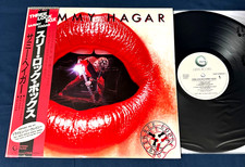 SAMMY HAGAR "Three Lock Box" Japan 1st Press Obi Insert Audiophile Vinyl MINT-