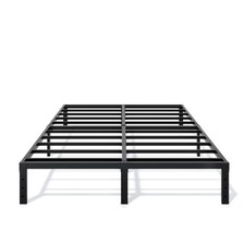 Metal Bed Frame Queen Size 12 Inch Heavy-Duty Noise-Free Sturdy Mattress