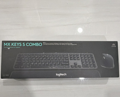 Logitech MX Keys S Combo Illuminated Keyboard+Mouse Palm Rest