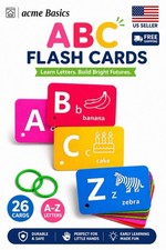 ABC Flash Cards for Kids. Waterproof Silicone. Early Learning Toy for Toddlers