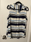 Express Tunic Blouse Women's  Sleeveless  SZ L
