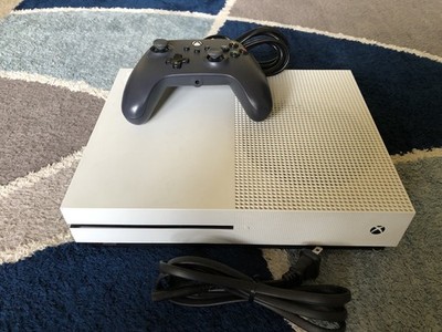 Microsoft Xbox One S 500GB White Console w/ Controller *TESTED*