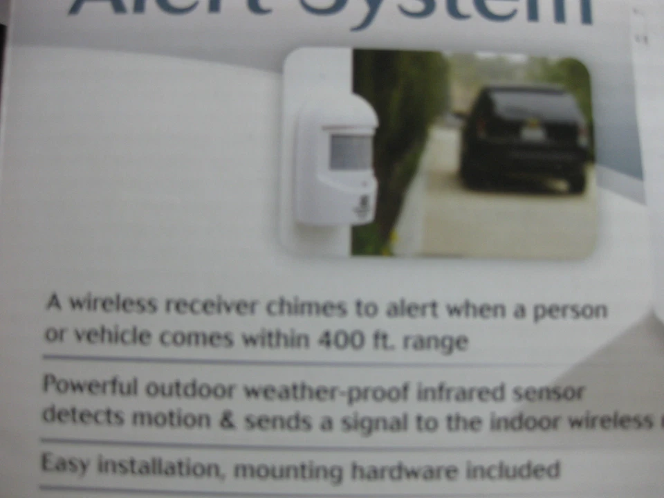 NEW NIB BUNKER HILL SECURITY Driveway Alert System, Wireless - Image 4 of 4