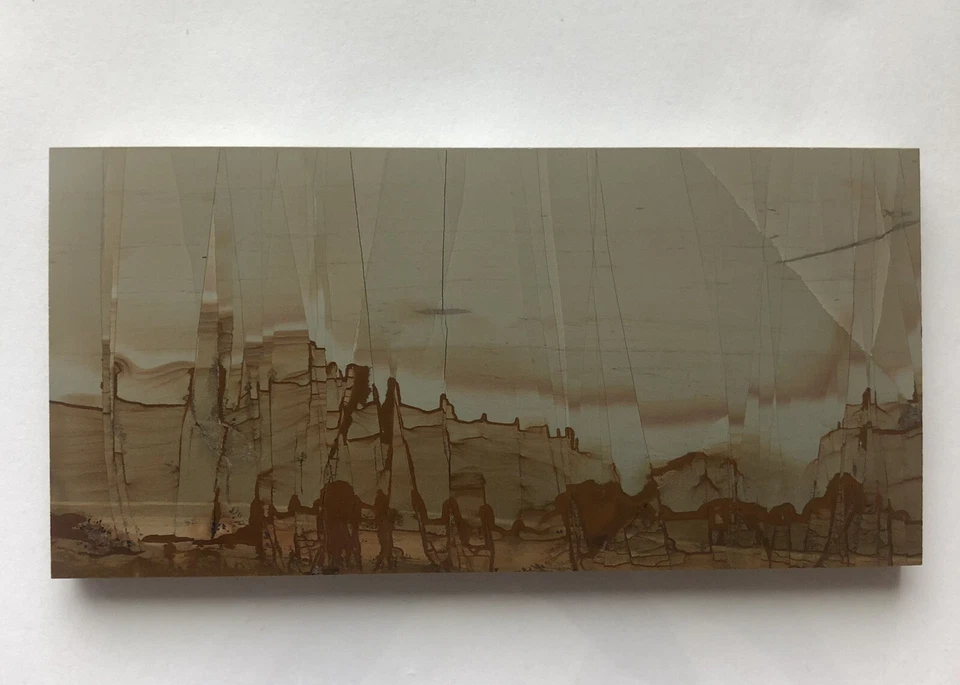 Pietra Paesina Slab (~4" x ~2") - Image 2 of 4