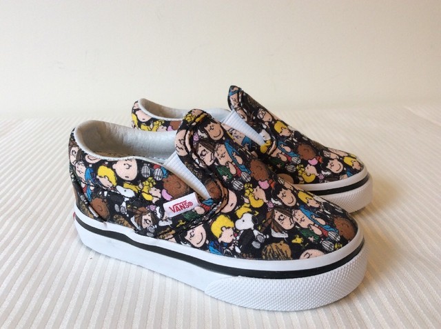 vans peanuts classic slip on