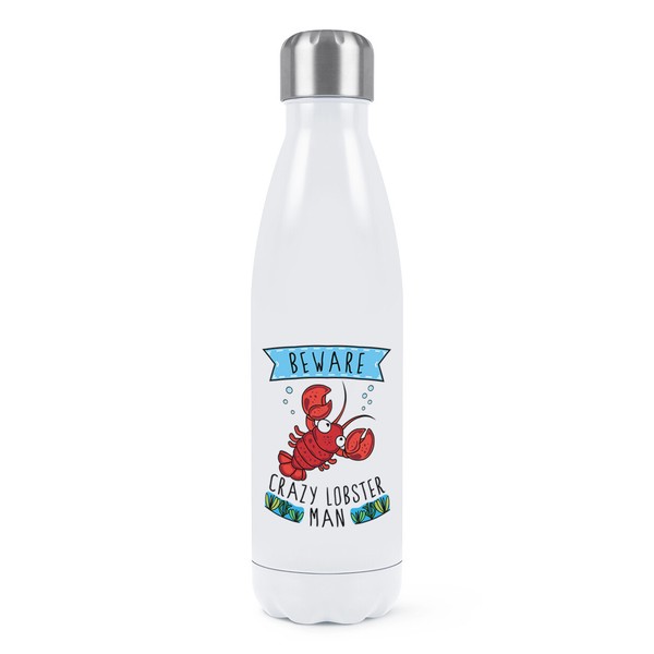 Beware VerrüCkte Lobster Mann Doppelwand Wasserflasche Lustig Tiere Thermo-image