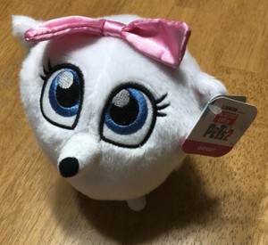 GIDGET The Secret Life of Pets 2 - Plush Stuffed Animal 6â White Cat Pink Bow 886144795022 | eBay