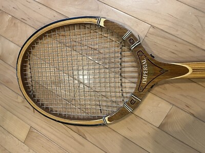 Raquette De Tennis Vintage Tad Davis Professional - Bois - Grip 4.5 - USA