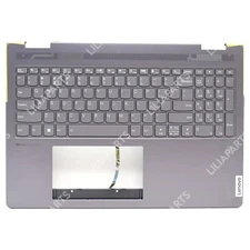 For Lenovo YOGA 7 16IRL8 Upper Case Palmrest Keyboard Top Case Cover 5CB1L31865