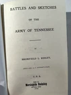 Battles & Sketches of Army of Tennessee, Civil War, Ridley, General Stewart, CSA