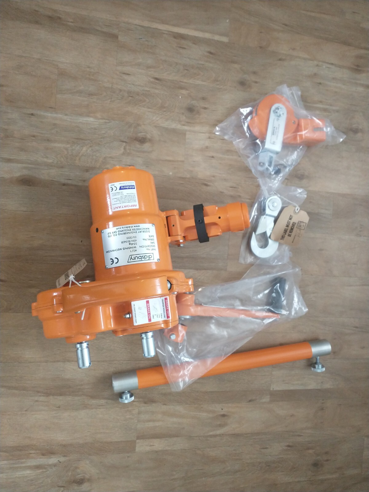 Didsbury Aircraft 42/811 Hoist Kit, SWL 254KG, Weight 15kg, Height of