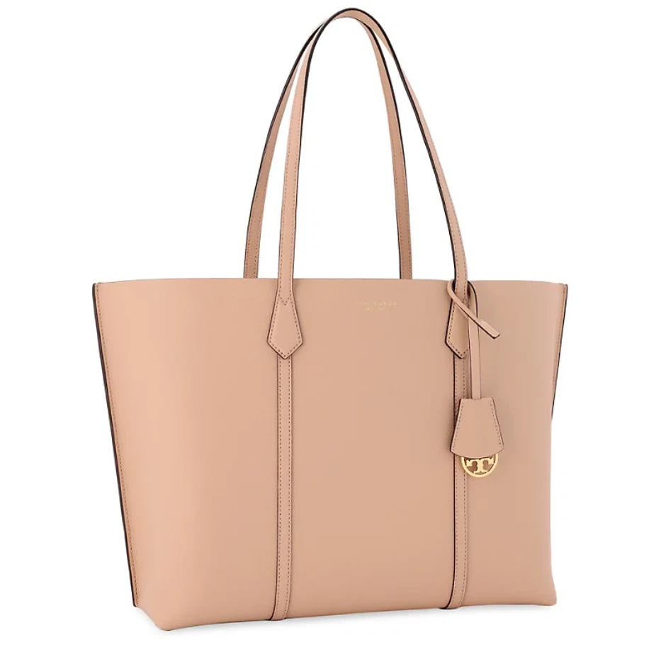 Tory burch shop leather tote sale