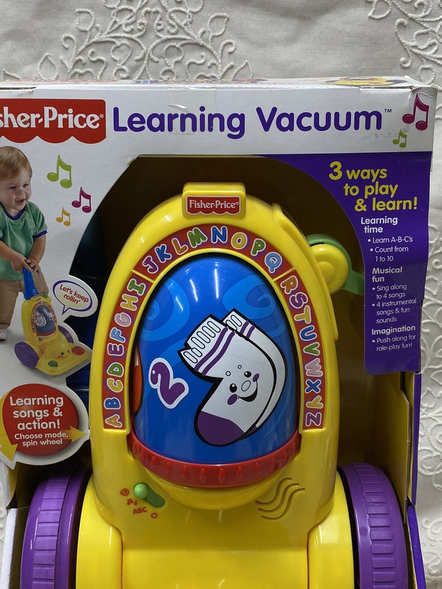 Aspirateur Jouet Musical Fisher-Price Laugh & Learn - Lumières Et Sons éducatifs - Pour Enfants 1 à 3 Ans